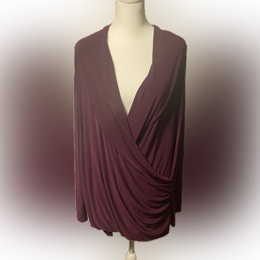 Women’s My‎ Favorite Thing deep cut blouse